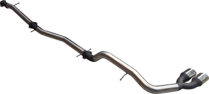 Manta - Ford Ranger Ute 	Next Gen T6.2 4cyl 2.0 Bi-Turbo (2022-2024) - DPF Back - 3" Single Stainless Exhaust with Twin Tip Side Exit - without Centre Muffler
