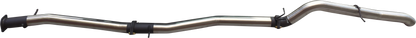Manta - Ford Ranger Ute Next Gen T6.2 4cyl 2.0 Bi-Turbo (2022-2024) - DPF Back - 3" Single Stainless Exhaust with Tip - without Centre Muffler