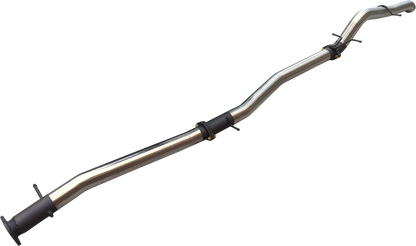 Manta - Ford Ranger Ute Next Gen T6.2 4cyl 2.0 Bi-Turbo (2022-2024) - DPF Back - 3" Single Stainless Exhaust with Tip - without Centre Muffler