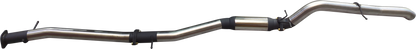Manta - Ford Ranger Ute Next Gen T6.2 4cyl 2.0 Bi-Turbo (2022-2024) - DPF Back - 3" Single Stainless Exhaust with Tip - with Centre Hotdog