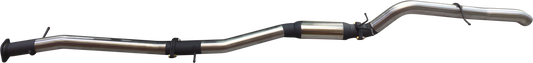 Manta - Ford Ranger Ute Next Gen T6.2 4cyl 2.0 Bi-Turbo (2022-2024) - DPF Back - 3" Single Stainless Exhaust with Tip - with Centre Hotdog