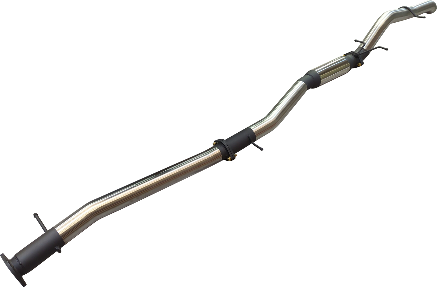 Manta - Ford Ranger Ute Next Gen T6.2 4cyl 2.0 Bi-Turbo (2022-2024) - DPF Back - 3" Single Stainless Exhaust with Tip - with Centre Hotdog