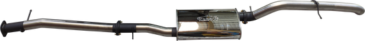 Manta - Ford Ranger Ute Next Gen T6.2 4cyl 2.0 Bi-Turbo (2022-2024) - DPF Back - 3" Single Stainless Exhaust with Single Tip - with Centre Muffler