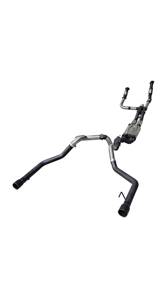 Manta | Twin 3″ Turbo Back Exhaust with Hi-Flow Cats & Bimodal | Ford Ranger Raptor V6 Next Gen 3.0L Twin Turbo Ute 2022–2025