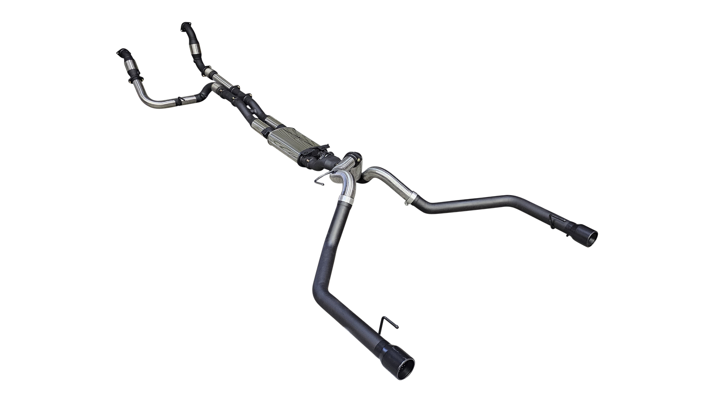 Manta | Twin 3″ Turbo Back Exhaust with Hi-Flow Cats & Bimodal | Ford Ranger Raptor V6 Next Gen 3.0L Twin Turbo Ute 2022–2025