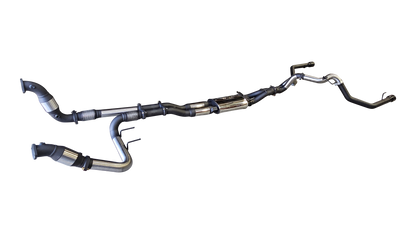 Manta | Twin 3″ Turbo Back Exhaust with Hi-Flow Cats & Bimodal | Ford Ranger Raptor V6 Next Gen 3.0L Twin Turbo Ute 2022–2025