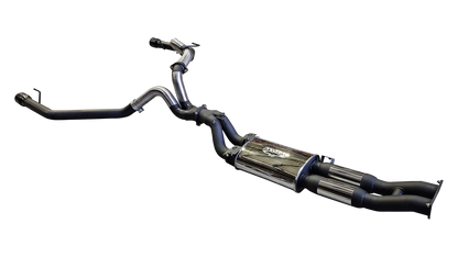Manta | Twin 3″ Cat Back Exhaust System with Bimodal Integration | Ford Ranger Raptor V6 Next Gen 3.0L Twin Turbo Ute 2022–2025
