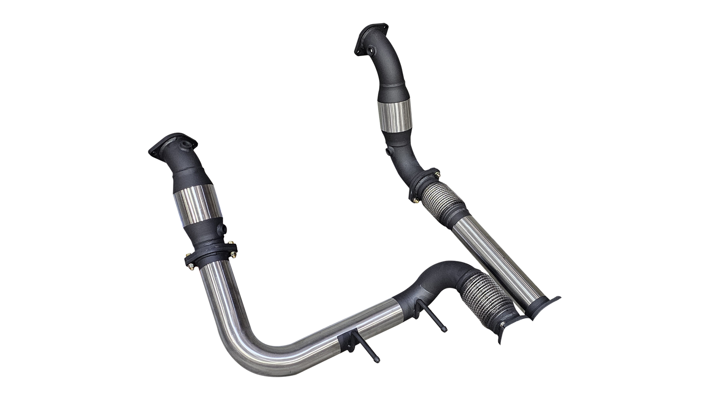 Manta | Twin 3″ Turbo Back Dump & Cats Only Exhaust | Ford Ranger Raptor V6 Next Gen 3.0L Twin Turbo Ute 2022–2025