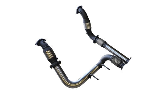Manta | Twin 3″ Turbo Back Dump & Cats Only Exhaust | Ford Ranger Raptor V6 Next Gen 3.0L Twin Turbo Ute 2022–2025