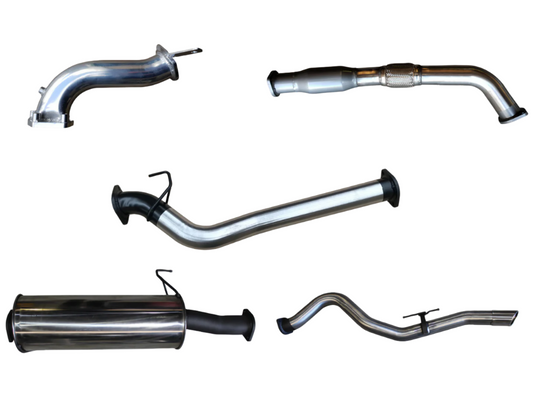 Manta | 3″ Turbo Back with Cat | Holden Rodeo RA 3.0L LWB Non CR Cab Chassis 2003–2006