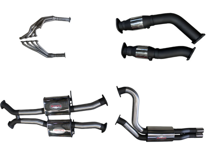 Manta | Dual 3″ Full System with Extractors | Holden Commodore V8 Sedan (IRS) 1991–1997