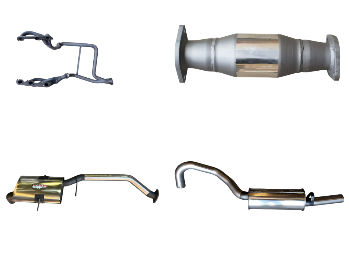 Manta | Single 2.5″ Full Exhaust System with Extractors | Holden Commodore VG VP VR V6 Ute Wagon 1990–1995