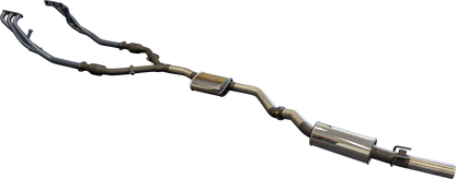 Manta | Single 3″ Full Exhaust System with Extractors | Holden Commodore VT VU VX VY 3.8L V6 Sedan 1997–2004