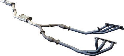 Manta | Single 3″ Full Exhaust System with Extractors | Holden Commodore VT VU VX VY 3.8L V6 Sedan 1997–2004