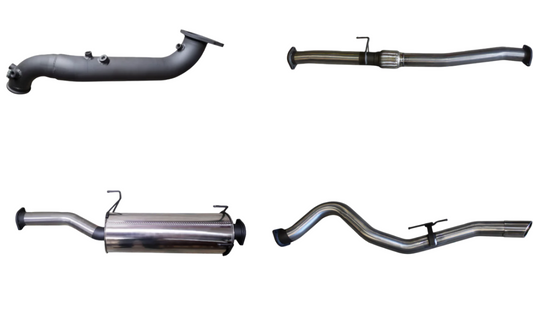 Manta | 3″ Turbo Back Exhaust without Cat | Isuzu D-Max 3.0L CRD Ute 2017–2020