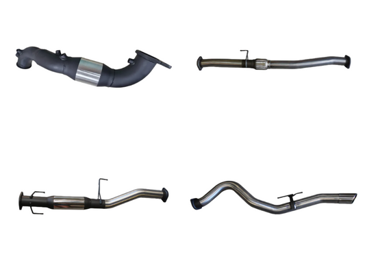 Manta | 3″ Turbo Back Exhaust with Cat & Hotdog | Isuzu D-Max 3.0L CRD Ute 2017–2020