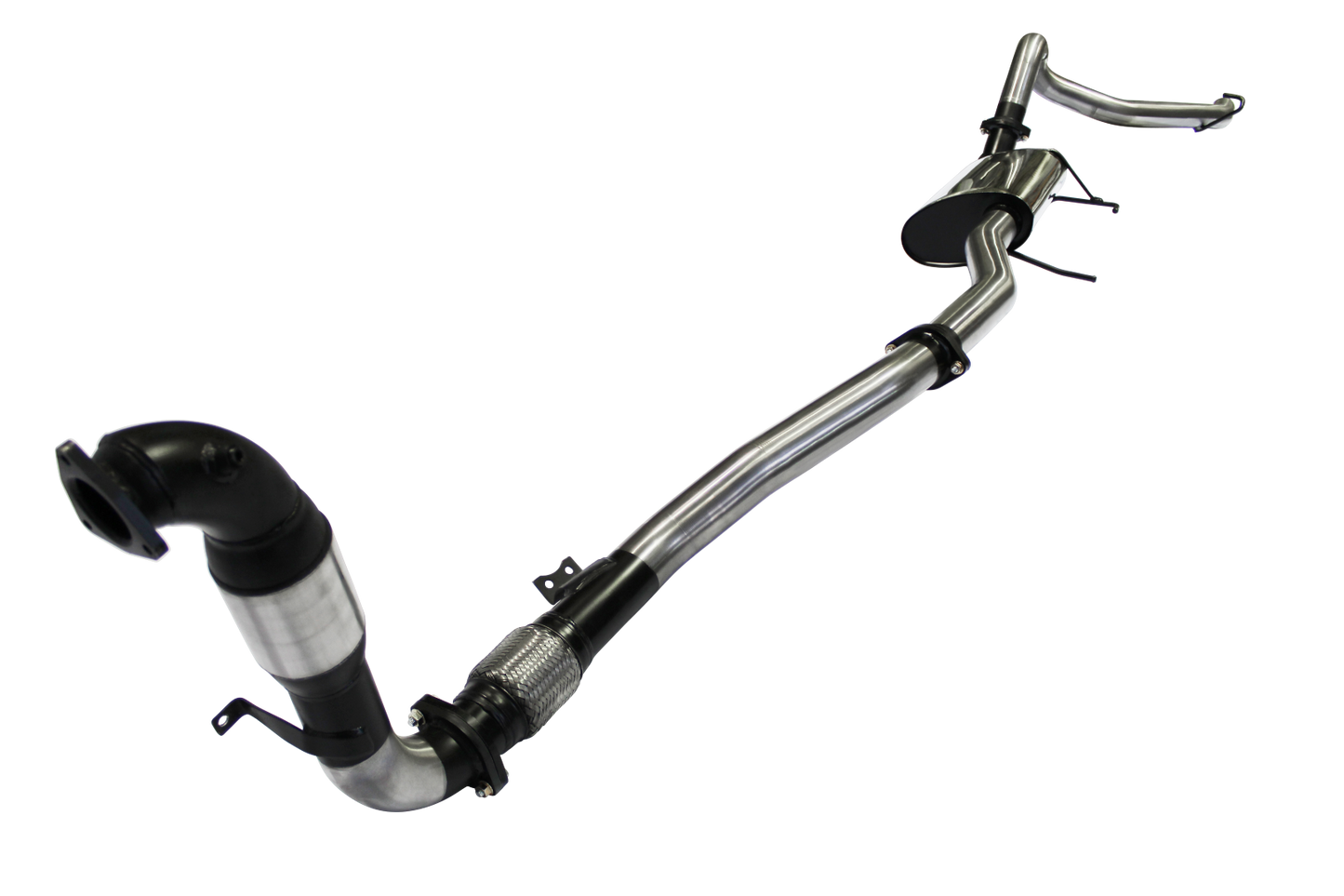 Manta | 3″ Turbo Back Exhaust with Cat Muffler | Nissan Patrol GU 3.0L ZD30 CR Turbo Diesel Wagon 2007–2017