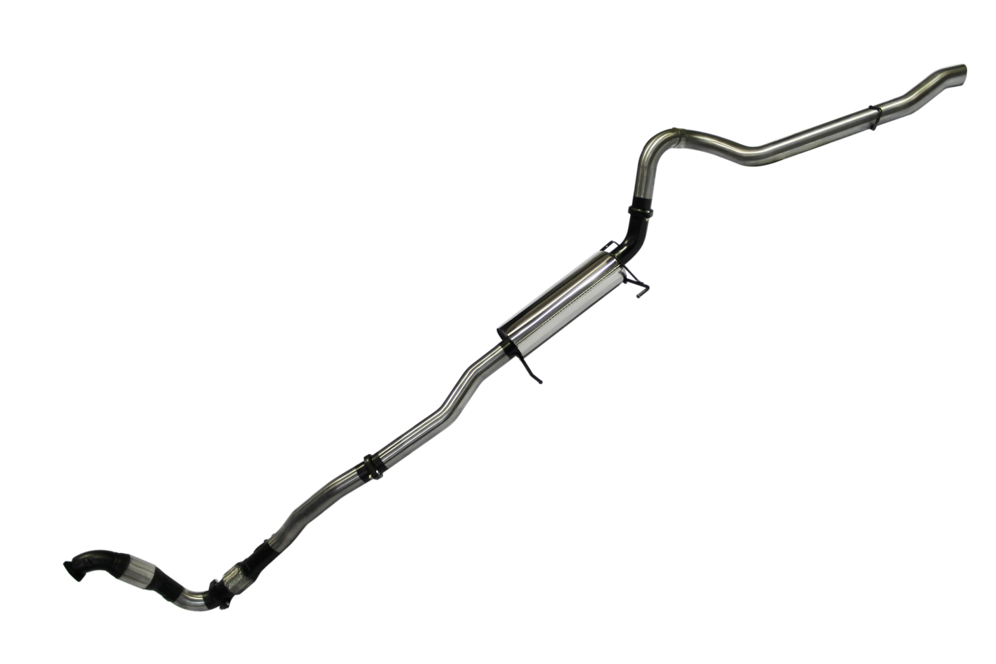 Manta | 3″ Turbo Back Exhaust with Cat Muffler | Nissan Patrol GU 3.0L ZD30 CR Turbo Diesel Wagon 2007–2017