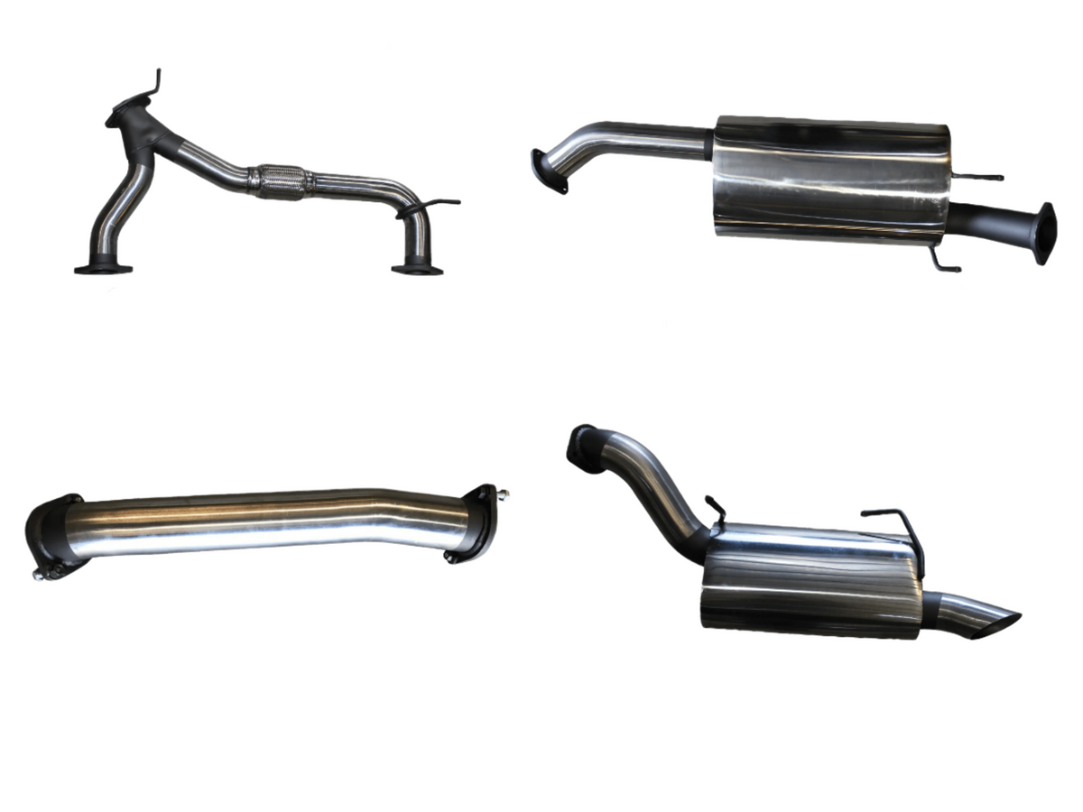 Manta 3″ Stainless Cat Back Exhaust with Muffler | Nissan Patrol Y62 5.6L V8 Petrol Wagon 2012–2025
