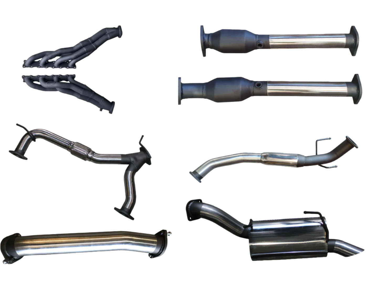 Manta | 3″ Full Exhaust System with Extractors, Hi Flow Cats & Centre Hotdog | Nissan Patrol Y62 5.6L V8 & Infiniti QX80 Wagon 2012–2025