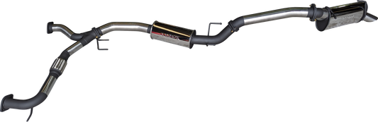 Manta | 3″ Cat Back Exhaust with Small Centre Muffler | Nissan Patrol Y62 5.6L V8 & Infiniti QX80 Wagon 2012–2025