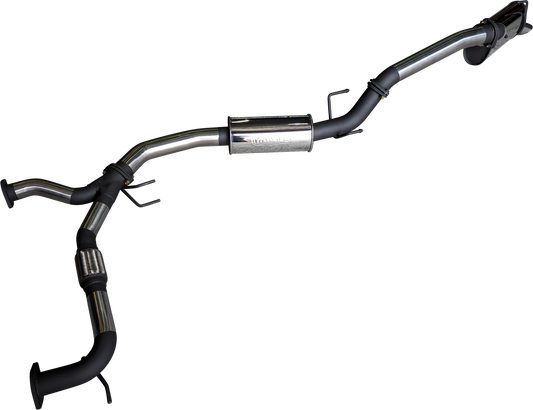 Manta | 3″ Cat Back Exhaust with Small Centre Muffler | Nissan Patrol Y62 5.6L V8 & Infiniti QX80 Wagon 2012–2025