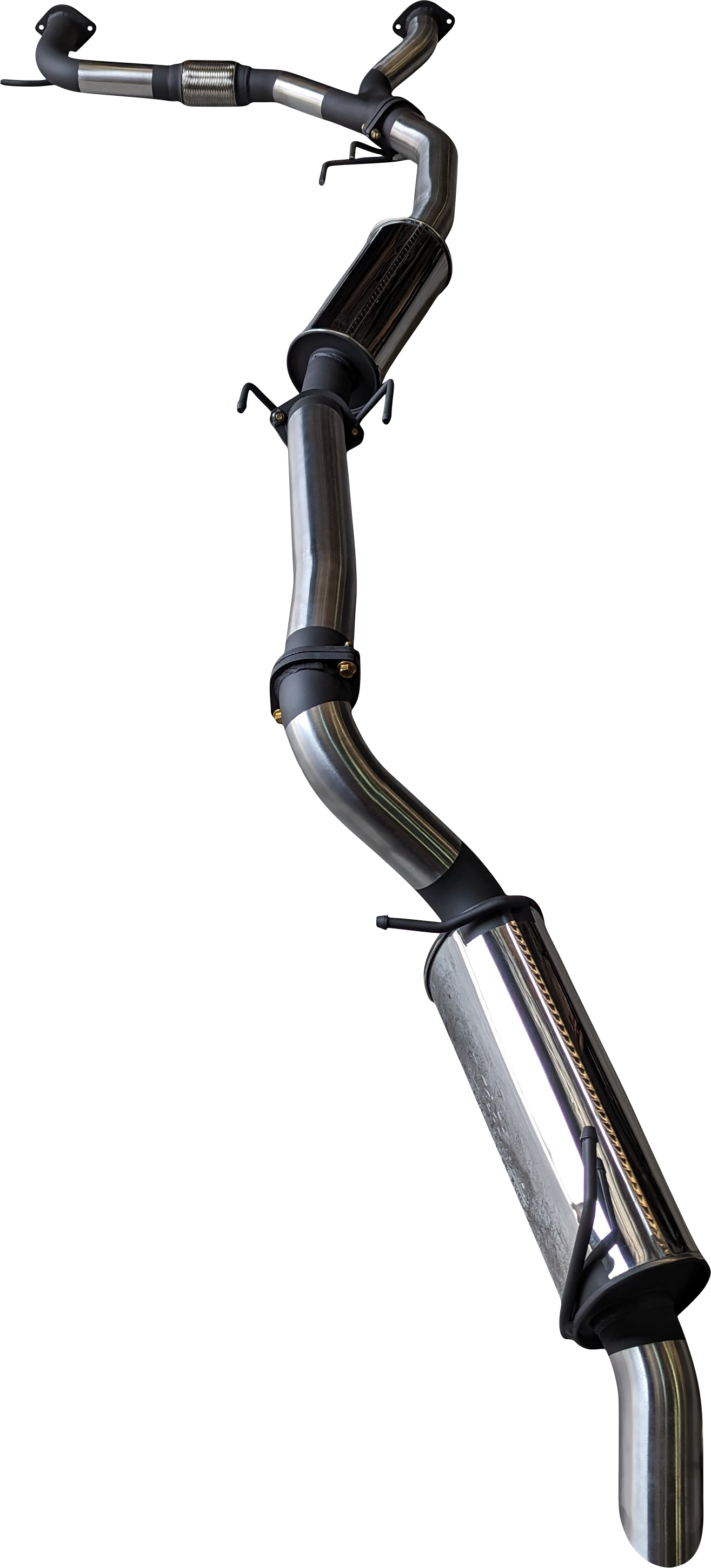 Manta | 3″ Cat Back Exhaust with Small Centre Muffler | Nissan Patrol Y62 5.6L V8 & Infiniti QX80 Wagon 2012–2025