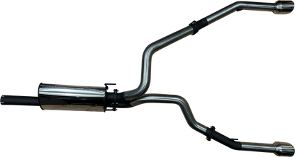 Manta | 3″ Single into Twin Cat Back Exhaust with 5″ Chrome Tips | RAM 1500 DS 5.7L V8 Ute 2009–2024