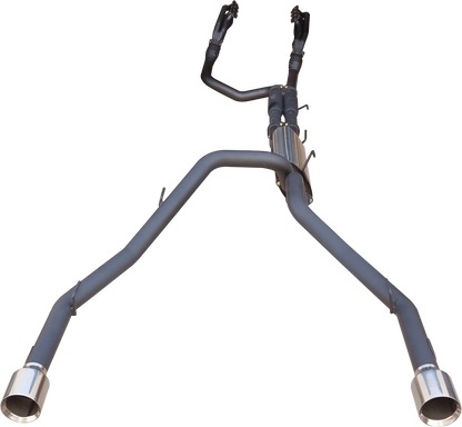 Manta | Twin 3″ Full Exhaust with Extractors, Cats & 5″ Chrome Tips | RAM DS 1500 5.7L V8 Ute 2009–2024