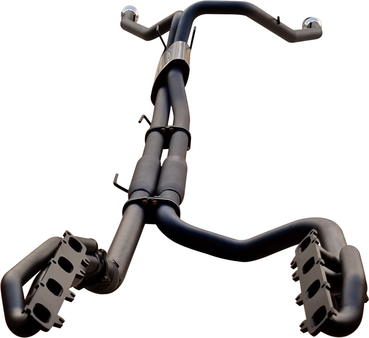 Manta | Twin 3″ Full Exhaust with Extractors, Cats & 5″ Chrome Tips | RAM DS 1500 5.7L V8 Ute 2009–2024