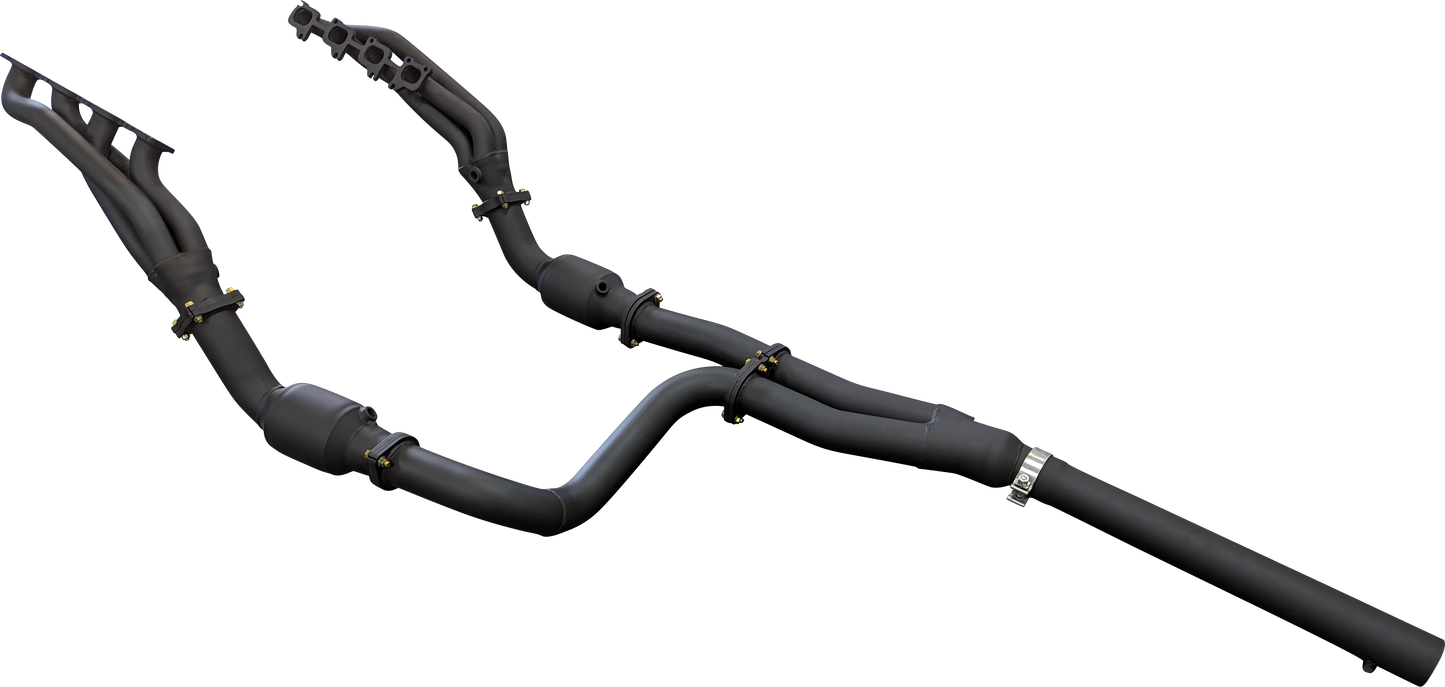 Manta | 3″ Extractors & Cats Kit to Suit Factory or Manta Cat Back | RAM 1500 DS 5.7L V8 Ute 2009–2024