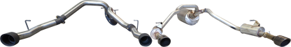 Manta | 3″ Single into Twin Cat Back Exhaust with 5″ Black Tips | RAM 1500 DT 5.7L V8 Ute 2020–2025