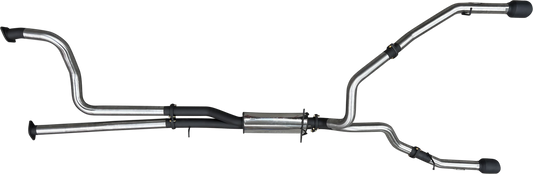 Manta | Twin 3″ Cat Back Exhaust with 5″ Black Tips | RAM 1500 TRX 6.2L V8 Ute 2020–2024