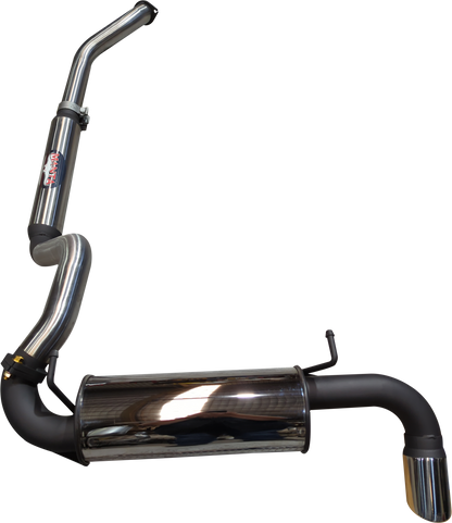 Manta | 2.5″ Cat Back Exhaust System with Centre Hotdog & Rear Muffler | Suzuki Jimny GJ 1.5L SWB 3 Door 2018–2025