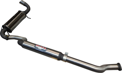Manta | 2.5″ Cat Back Exhaust System with Centre Hotdog & Rear Muffler | Suzuki Jimny GJ 1.5L SWB 3 Door 2018–2025