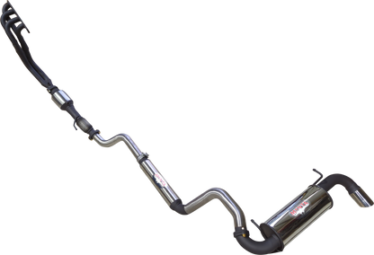 Manta | 2.5″ Full Exhaust System with Centre Hotdog & Rear Muffler | Suzuki Jimny GJ 1.5L SWB 3 Door 2018–2025