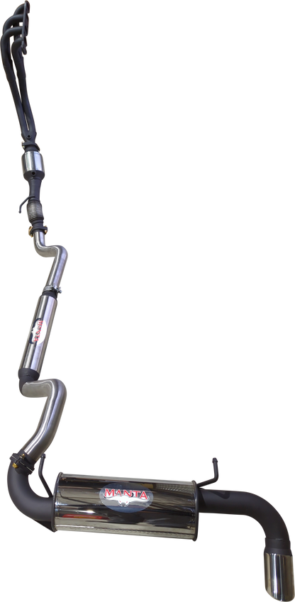 Manta | 2.5″ Full Exhaust System with Centre Hotdog & Rear Muffler | Suzuki Jimny GJ 1.5L SWB 3 Door 2018–2025