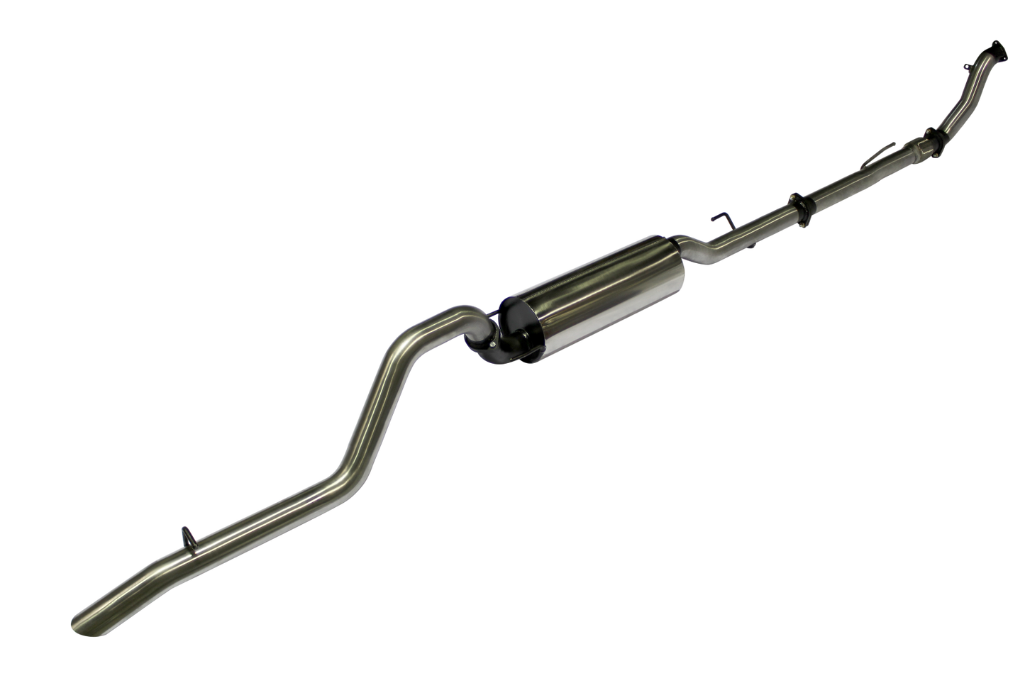 Manta | 3″ Turbo Back Exhaust System with Muffler & Cat | Toyota Hilux KUN26R 3.0L D4D Ute 2005–2015