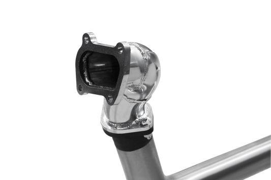 Manta 3″ Stainless Turbo Back to Suit Factory CT26 Turbo with Muffler/Tailpipe | Toyota Landcruiser 100 Series 1998–2007