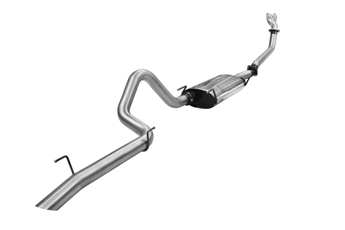 Manta 3″ Stainless Turbo Back to Suit Factory CT26 Turbo with Muffler/Tailpipe | Toyota Landcruiser 100 Series 1998–2007