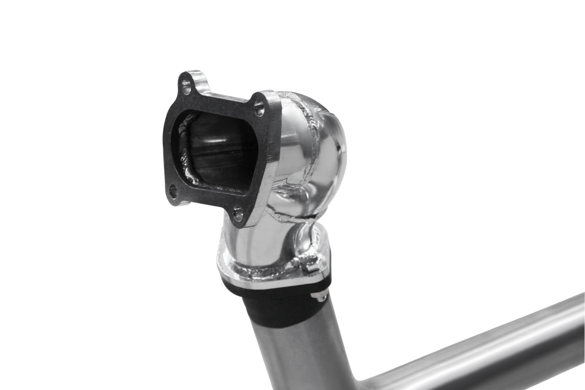 Manta 3″ Stainless Turbo Back to Suit Factory CT26 Turbo with Muffler/Tailpipe | Toyota Landcruiser 100 Series 1998–2007