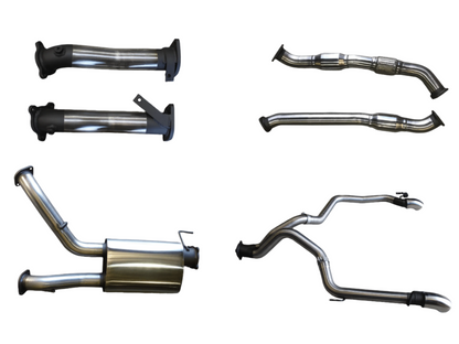 Manta | 3″ Turbo Back with Cats and Muffler, Dual Exit L&R | Toyota Landcruiser VDJ200 4.5L V8 Diesel Wagon 2007–2015