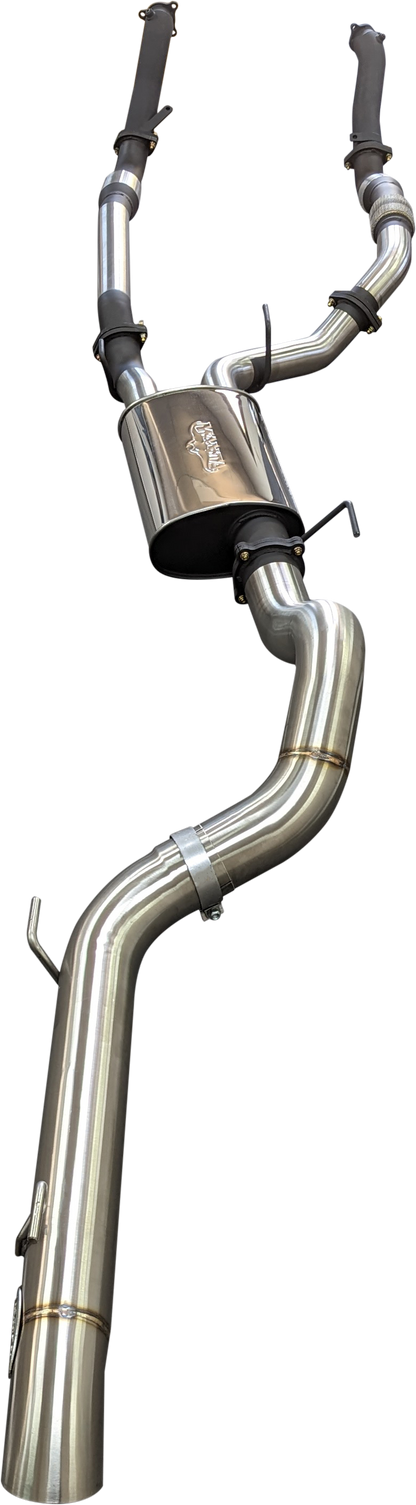 Manta | 3″ Turbo Back with Cats & Muffler, 4″ Exit | Toyota Landcruiser VDJ200 4.5L V8 Diesel Wagon 2007–2015