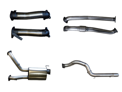 Manta | 3″ Turbo Back without Cats with Muffler | Toyota Landcruiser VDJ200 4.5L V8 Diesel Wagon 2007–2015