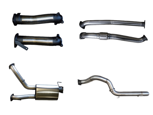 Manta | 3″ Turbo Back without Cats with Muffler | Toyota Landcruiser VDJ200 4.5L V8 Diesel Wagon 2007–2015
