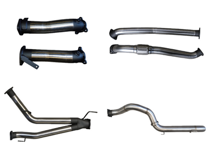 Manta | 3″ Turbo Back without Cats, No Muffler, 4″ Exit | Toyota Landcruiser VDJ200 4.5L V8 Diesel Wagon 2007–2015