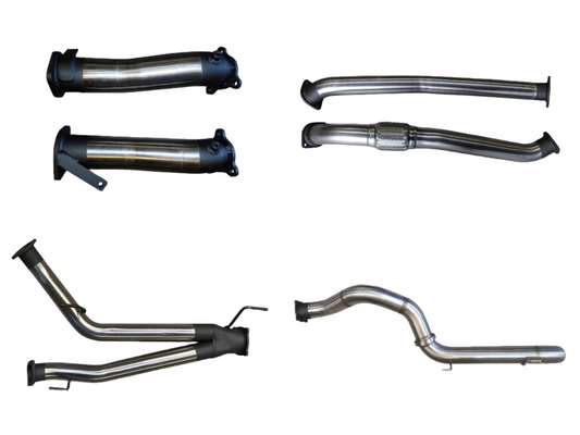 Manta | 3″ Turbo Back without Cats, No Muffler, 4″ Exit | Toyota Landcruiser VDJ200 4.5L V8 Diesel Wagon 2007–2015