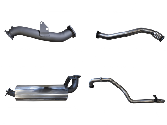 Manta | 3″ Turbo Back Exhaust System with Muffler | Toyota Landcruiser HZJ105 Wagon 4.2L 1HZ DTS Turbo 1998–2007