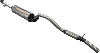 Manta | 2.5″ Cat Back Exhaust System with Centre Muffler & Rear Hotdog | Toyota Hilux N70 4.0L V6 Ute 2005–2017