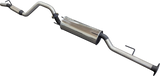 Manta | 2.5″ Cat Back Exhaust System with Centre Muffler & Rear Hotdog | Toyota Hilux N70 4.0L V6 Ute 2005–2017